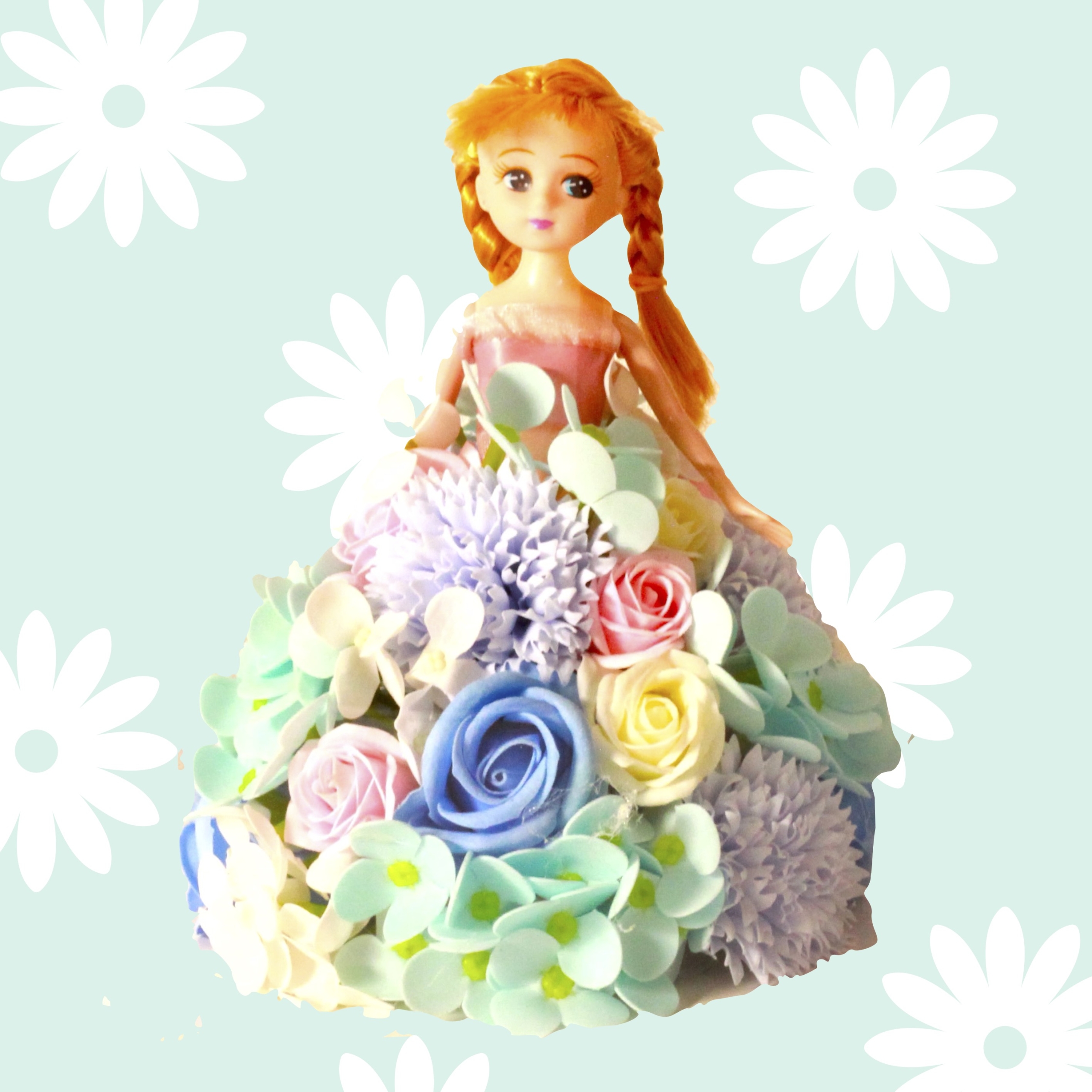 お人形フラワー