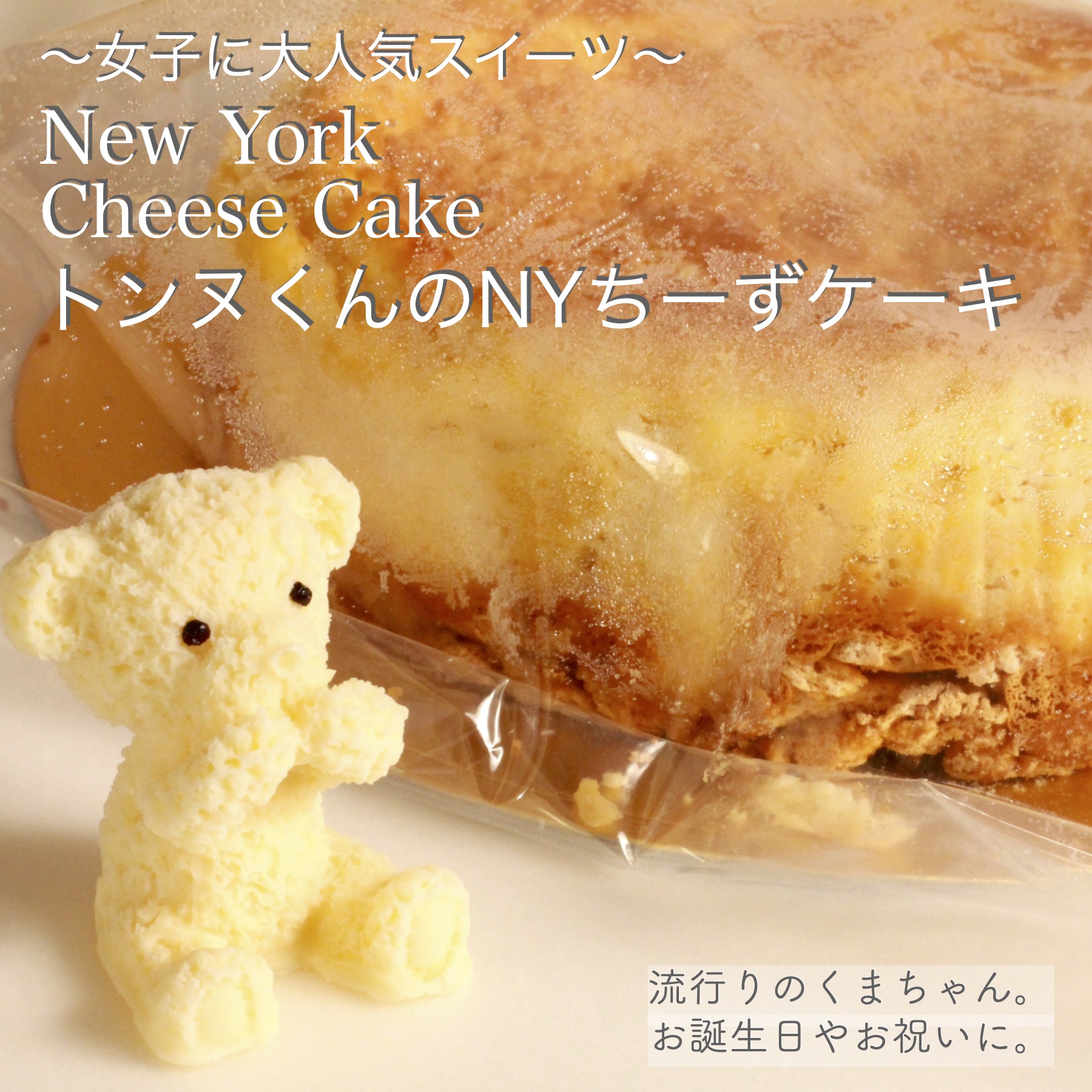 トンヌくんのニューヨークチーズケーキ