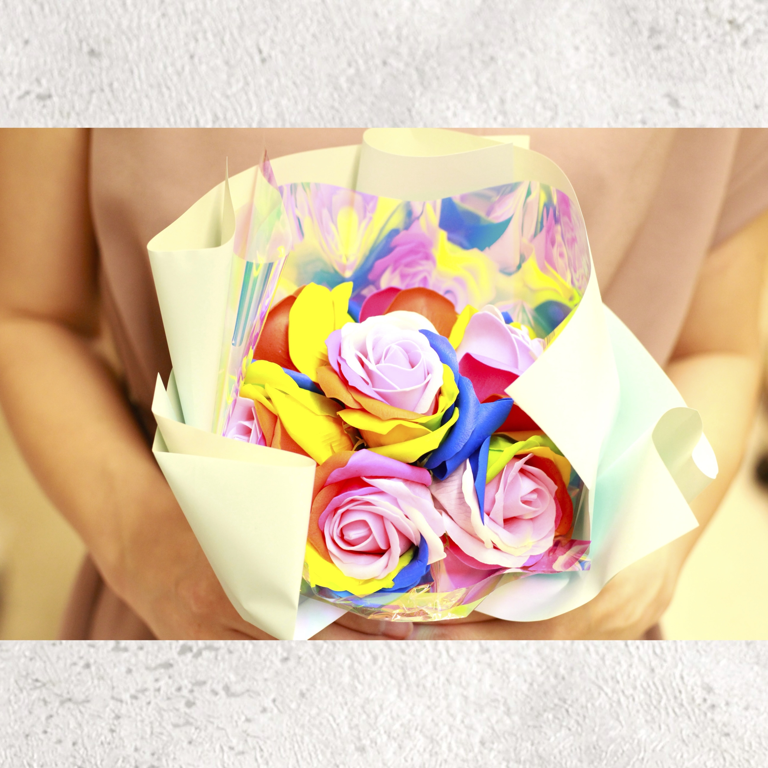 レインボーフラワー